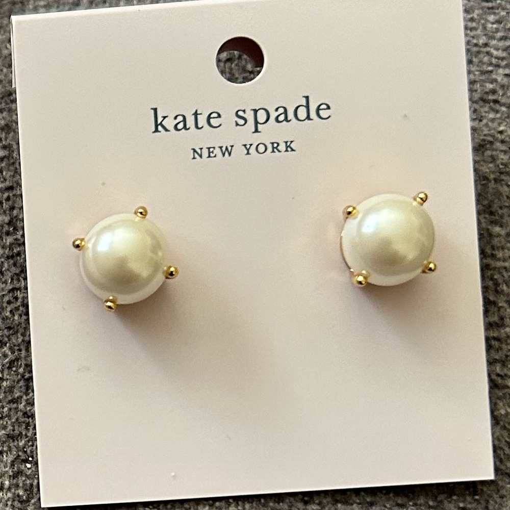Kate Spade New York Pearl Gumdrop Studs